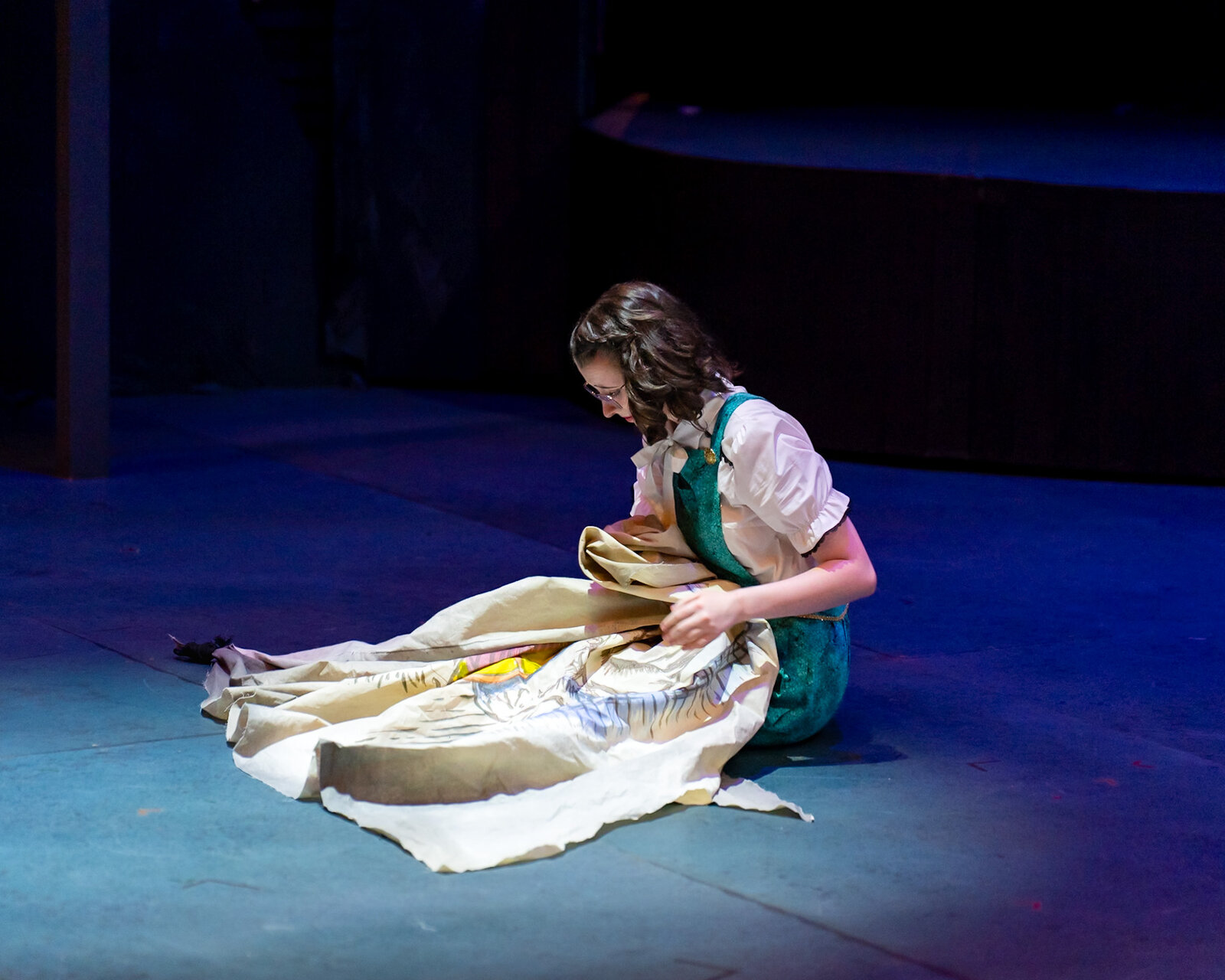 Ollie Gibson as Alice in Alice By Heart