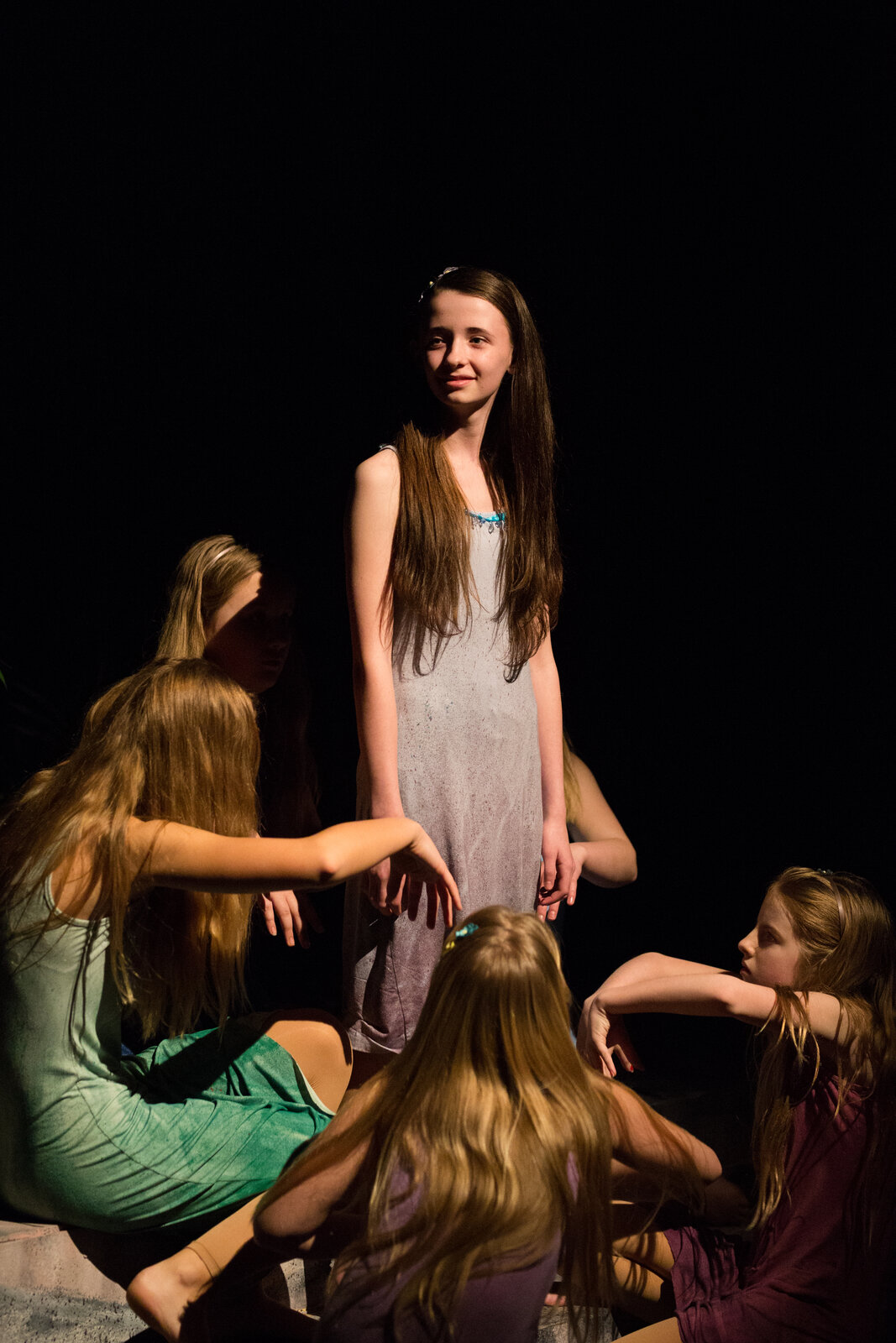 Ollie Gibson as a Nymph and Scylla in Circe and Ulysses