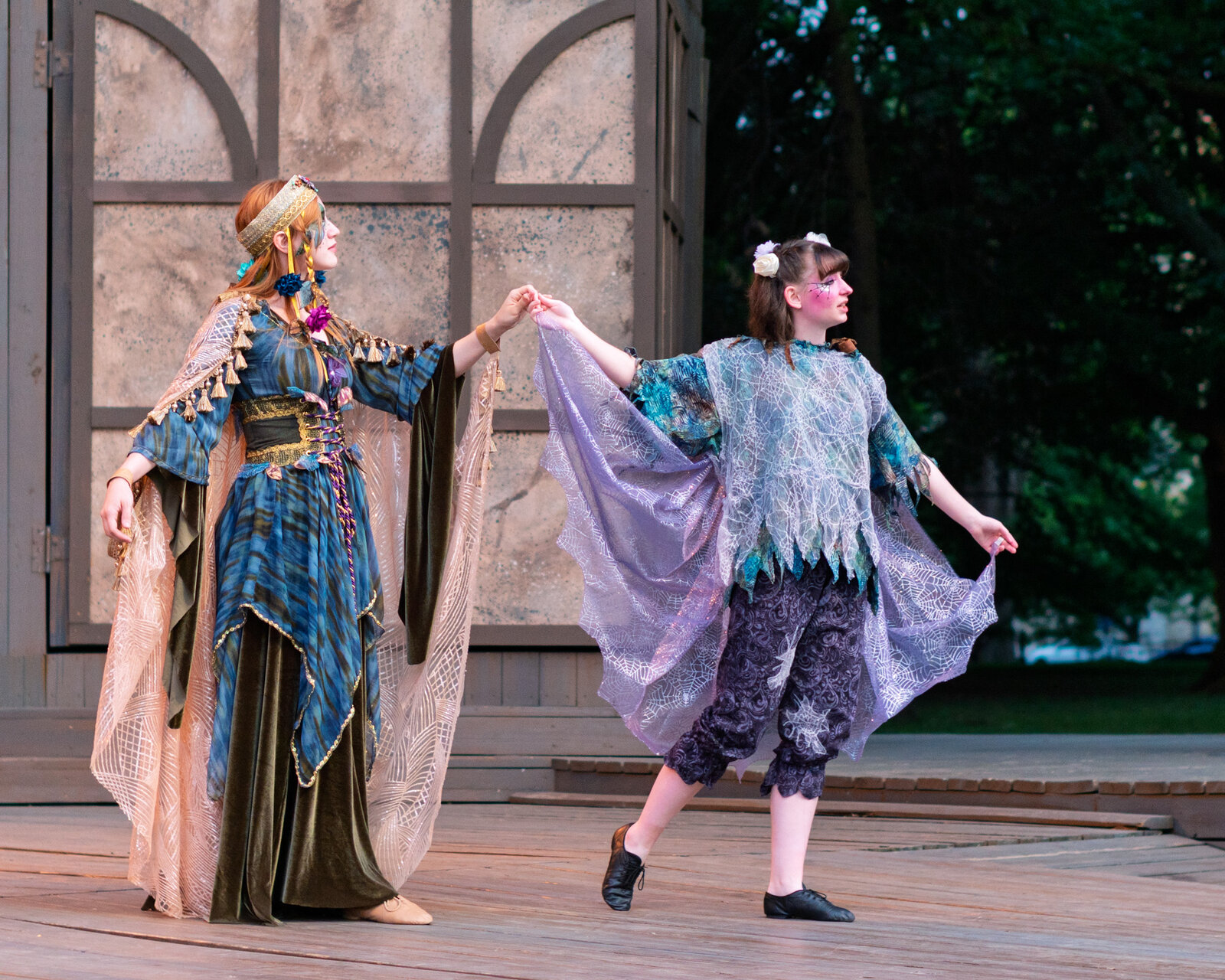 Ollie Gibson as Cobweb in A Midsummer Night's Dream