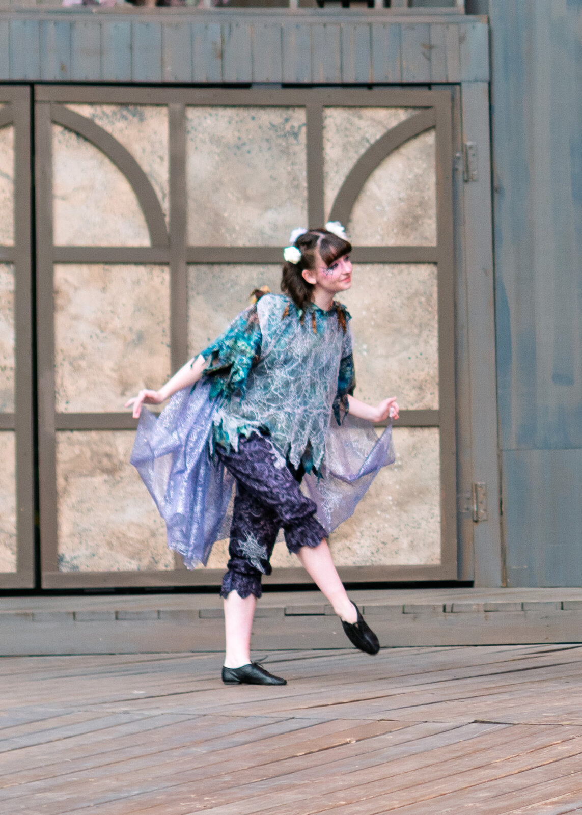 Ollie Gibson as Cobweb in A Midsummer Night's Dream