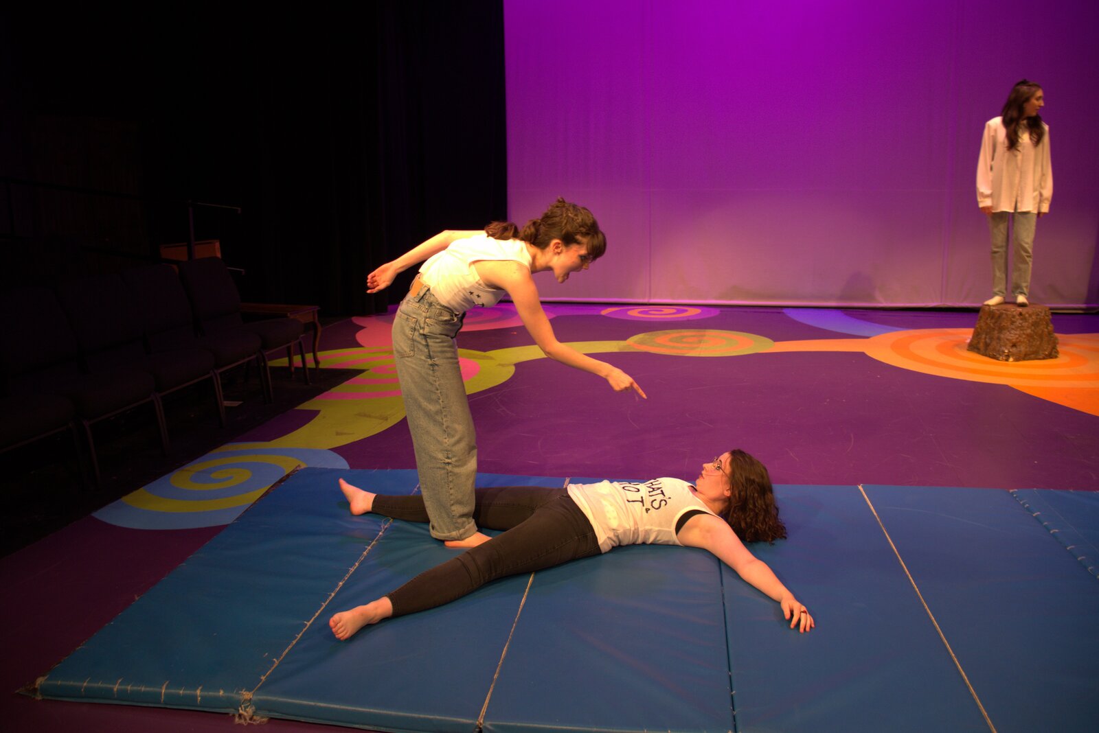 Ollie Gibson as Demetrius in A Midsummer Night's Dream
