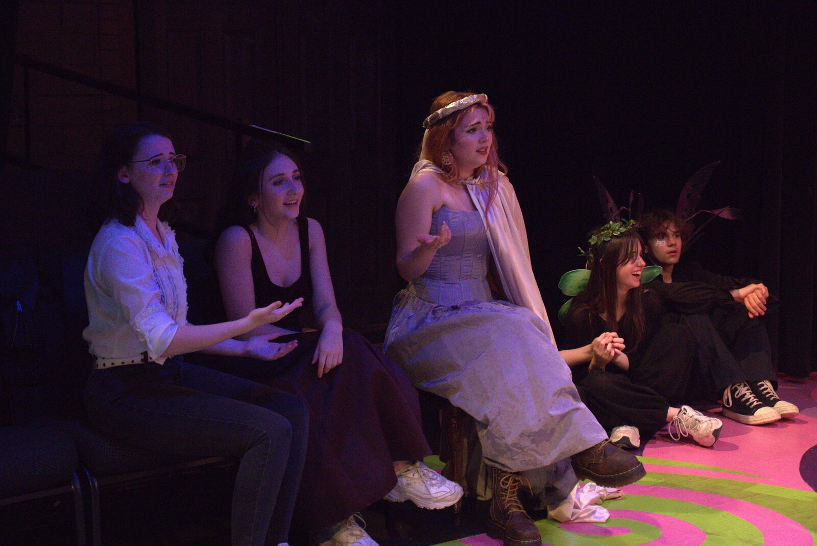 Ollie Gibson as Demetrius in A Midsummer Night's Dream