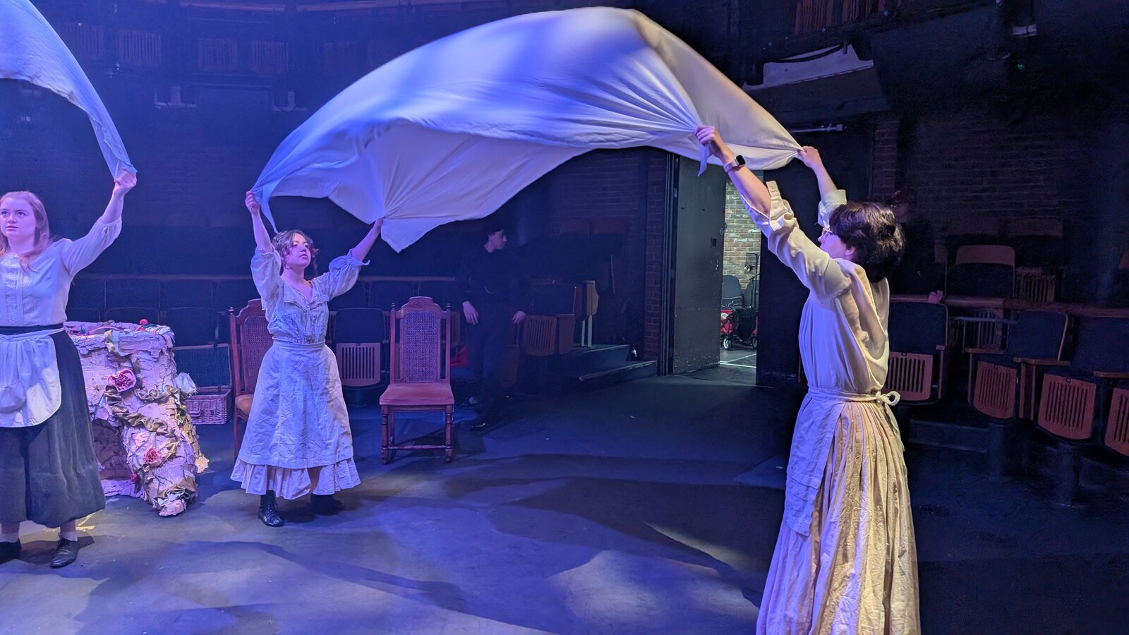Ollie Gibson in the ensemble of Folklore of the Ferns