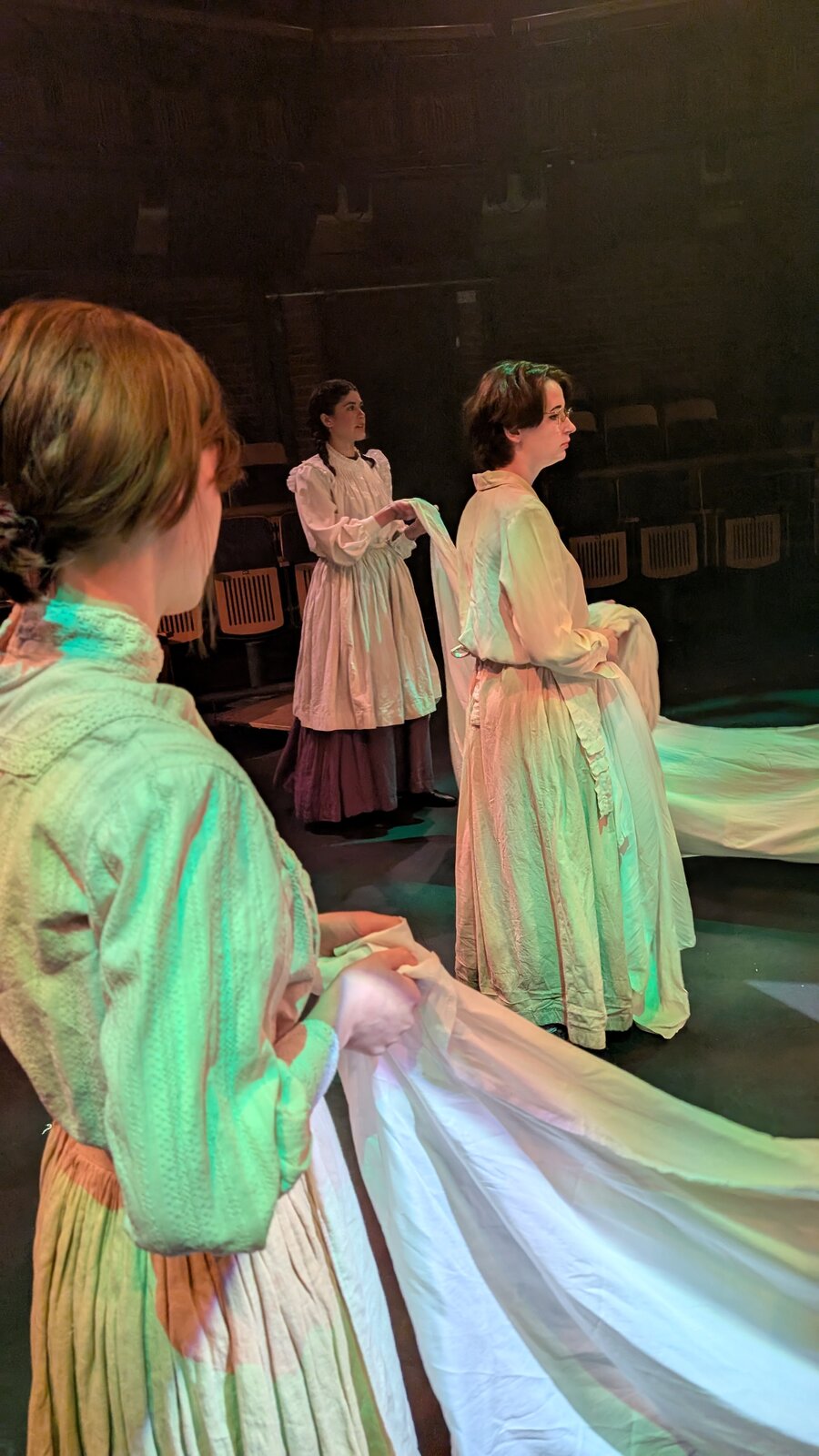 Ollie Gibson in the ensemble of Folklore of the Ferns