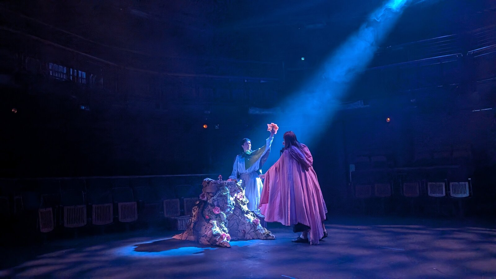 Ollie Gibson in the ensemble of Folklore of the Ferns