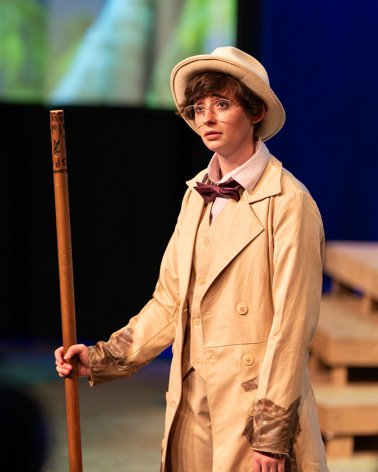 Ollie Gibson as Prospero in The Tempest
