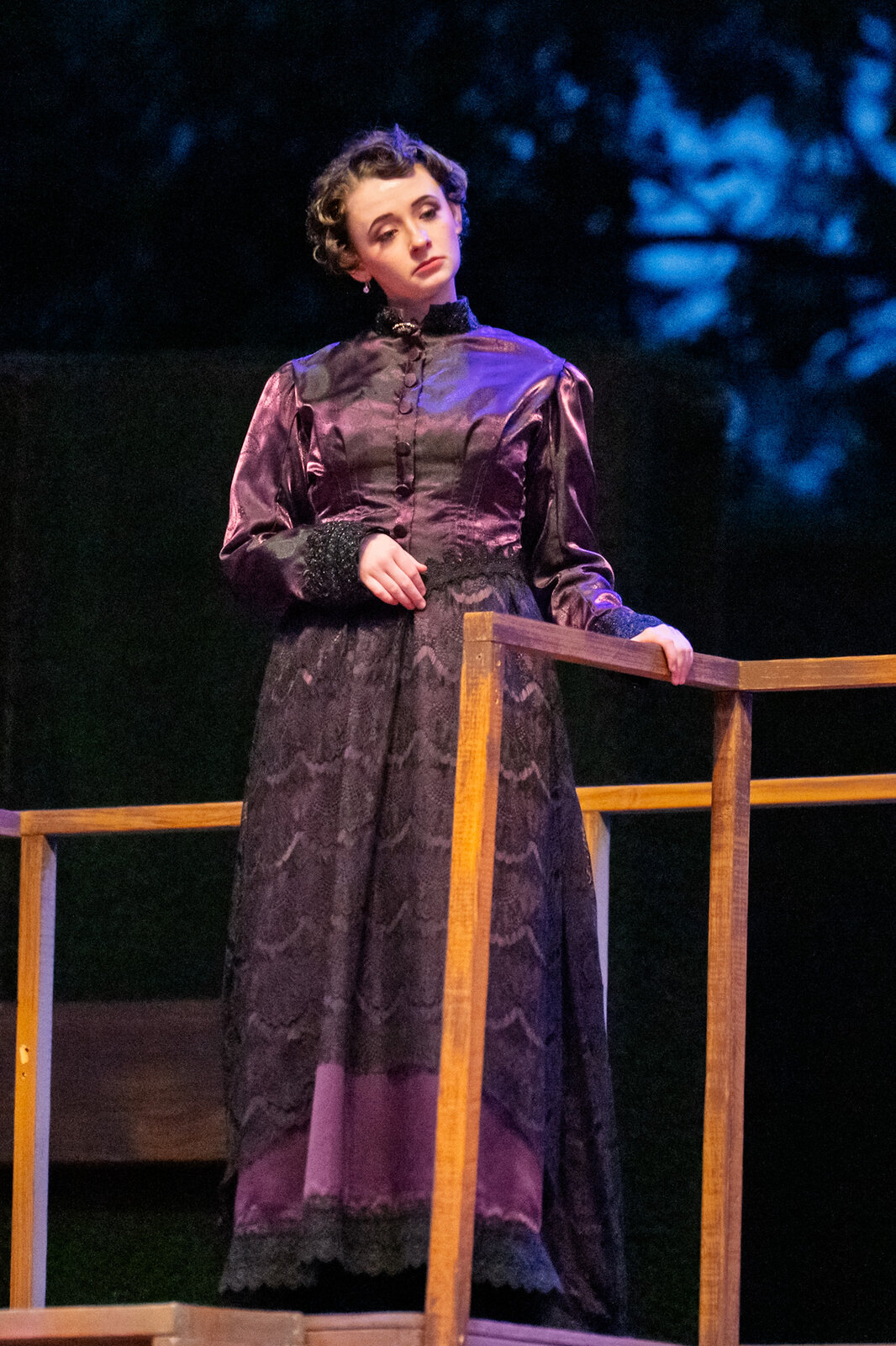 Ollie Gibson as the Duchess in Two Gentlemen of Verona
