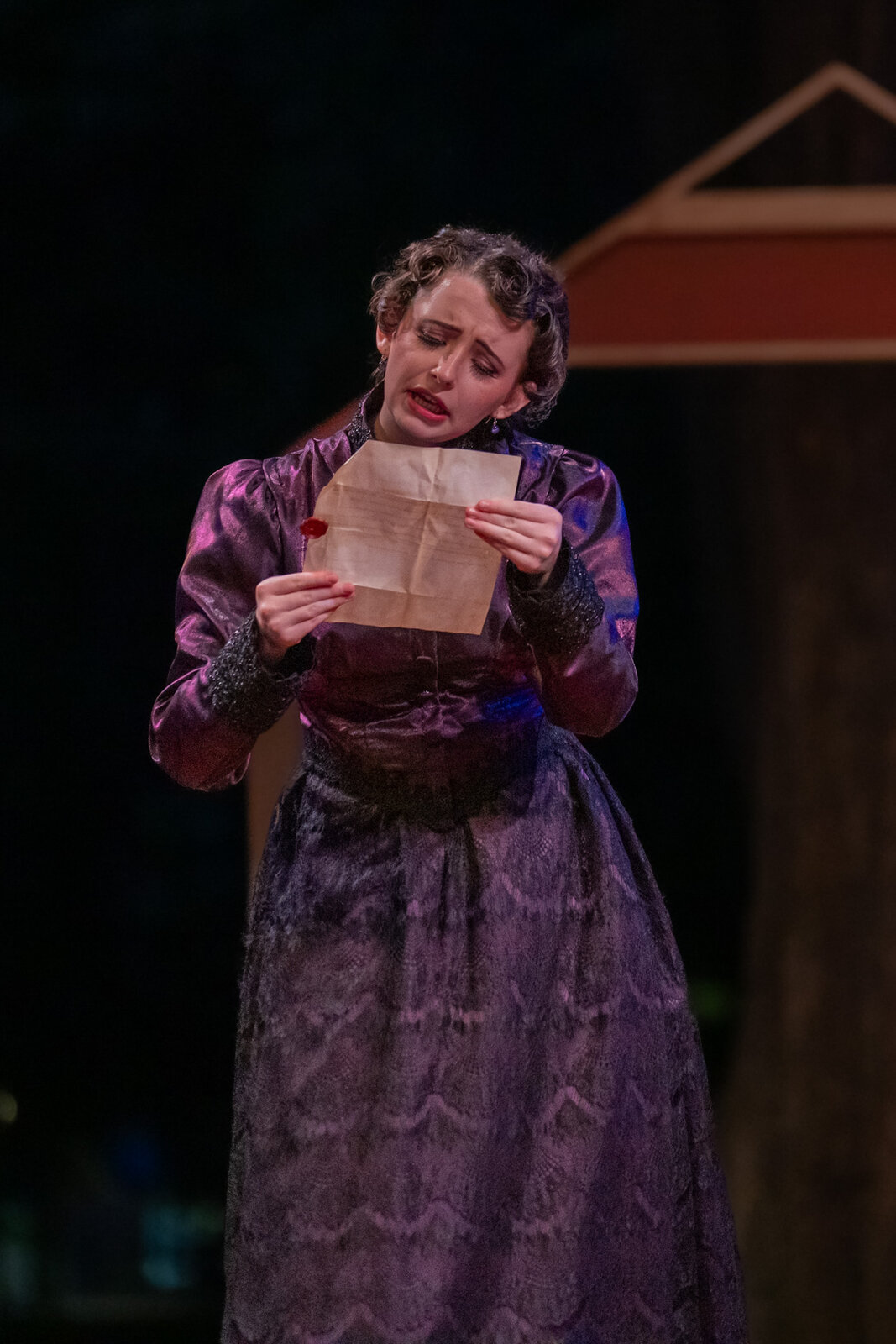 Ollie Gibson as the Duchess in Two Gentlemen of Verona