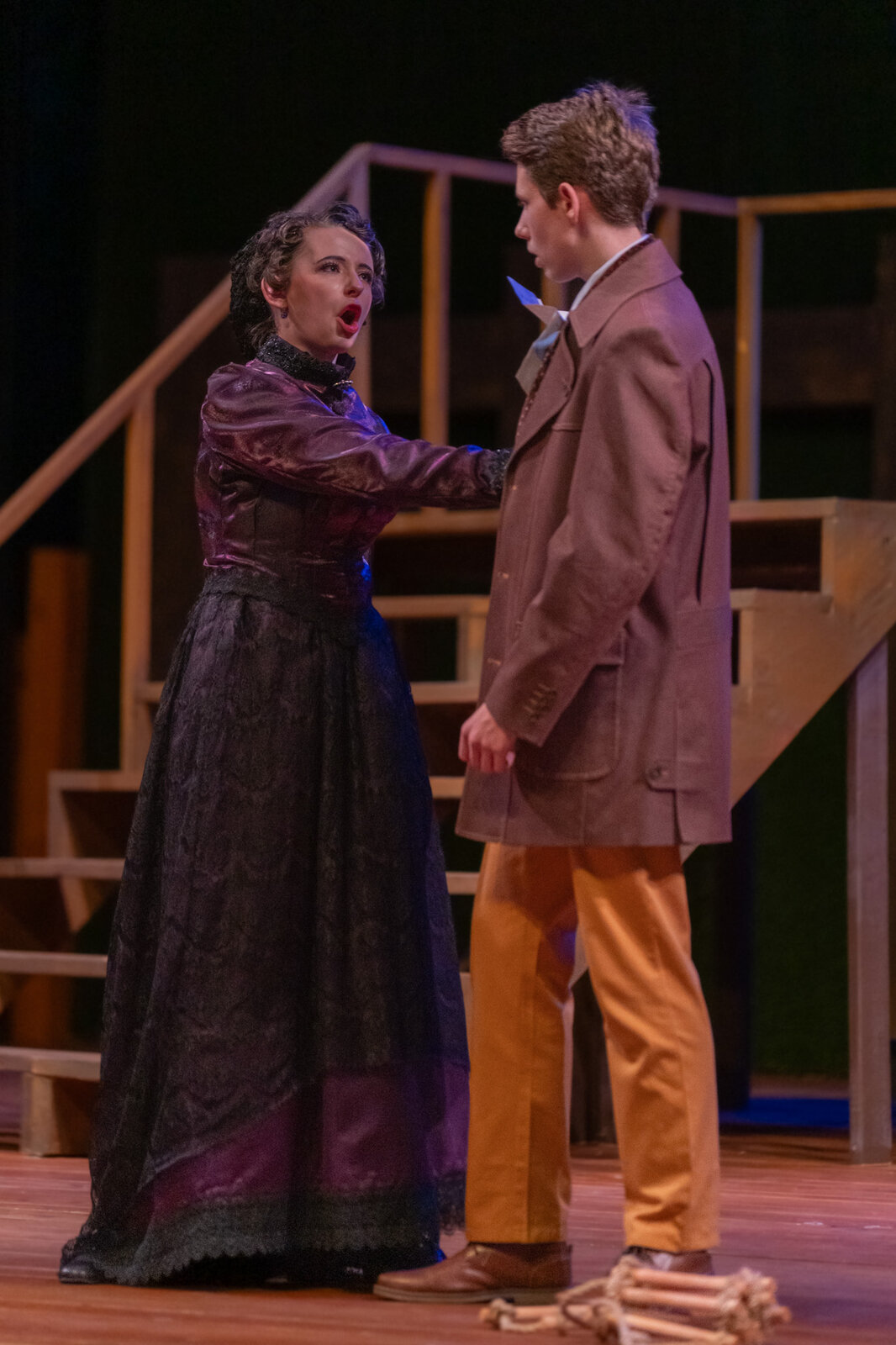 Ollie Gibson as the Duchess in Two Gentlemen of Verona