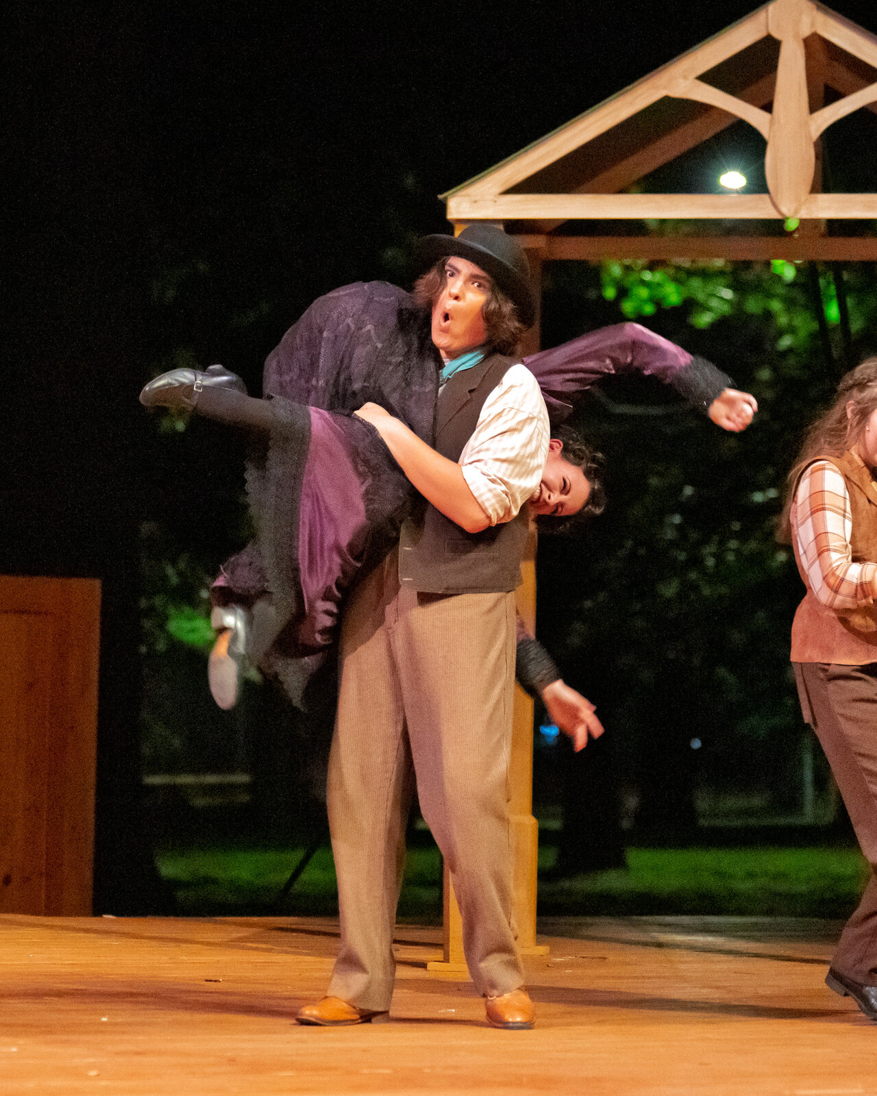 Ollie Gibson as the Duchess in Two Gentlemen of Verona