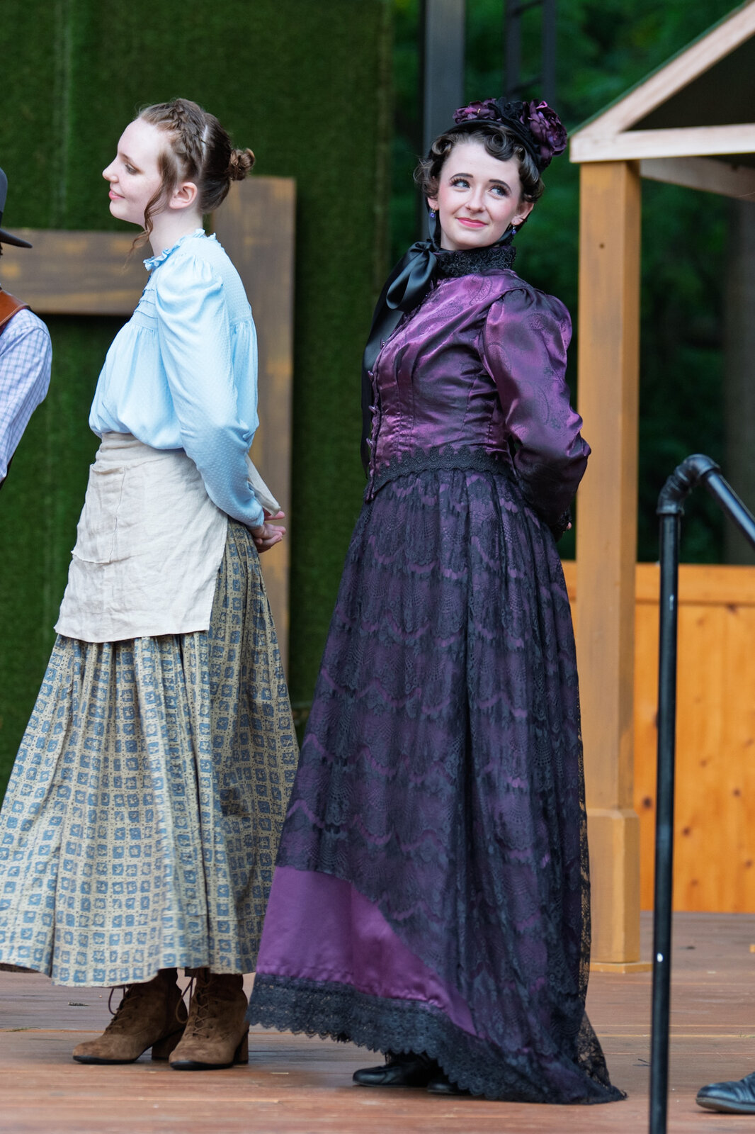 Ollie Gibson as the Duchess in Two Gentlemen of Verona