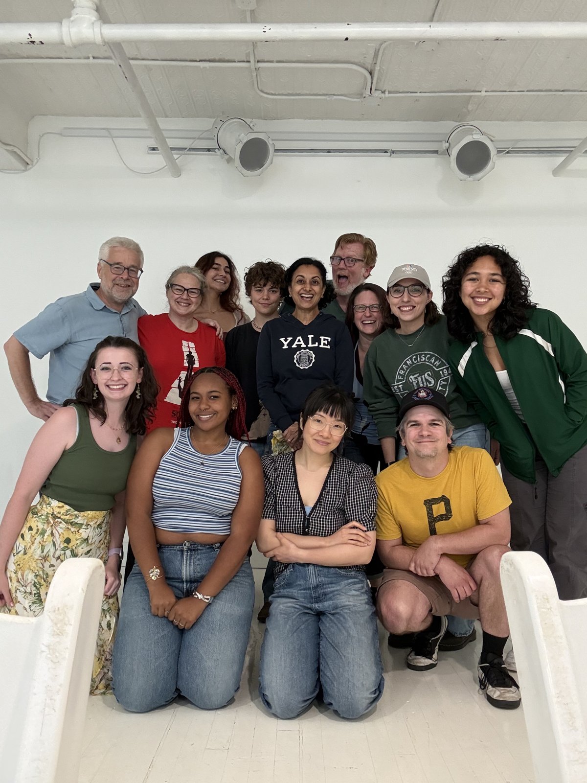 Ollie Gibson at The Farm Theater Playwriting Workshop, New York City